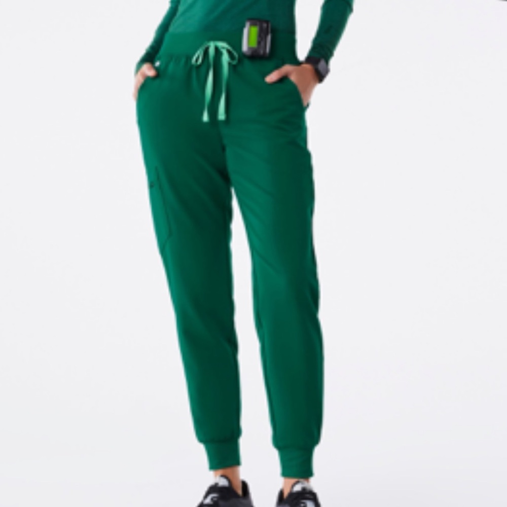 Figs Hunter Green Zamora Jogger